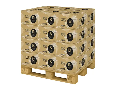 Toiletpapier BlackSatino 313830 ST10 systeemrol 2-laags Wit Pallet