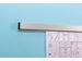 Paperrail 100cm aluminium grijs - 1