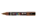 Paintmarker Uni POSCA PC-5BR brushpunt M bruin