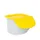 ingrediëntendispenser HxBxD 280x400x440mm 15l PP bak/deksel wit/geel