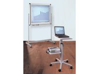 Beamertafel pro, incl. stekkerdoos, melamine