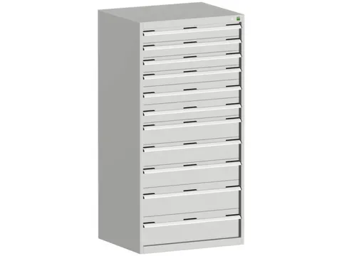 ladekast,HxBxD 1600x800x650mm,11lade(n),lade voor normale belastingen