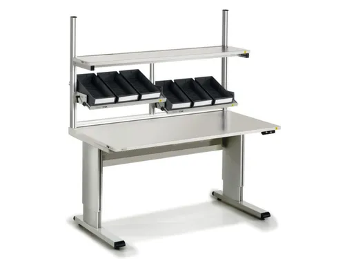 opbouwelement,v. werktafel,HxB 900x1789mm,v. B 1800mm,aluminium