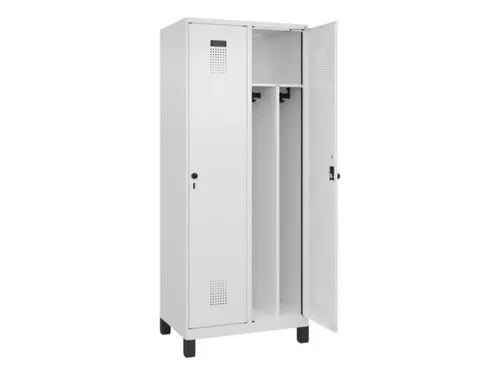 locker voor scheiding van kleding,HxBxD 1950x800x500mm,2vak