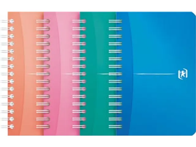 Office My Colours notitieboek 9x14cm geruit 5 mm