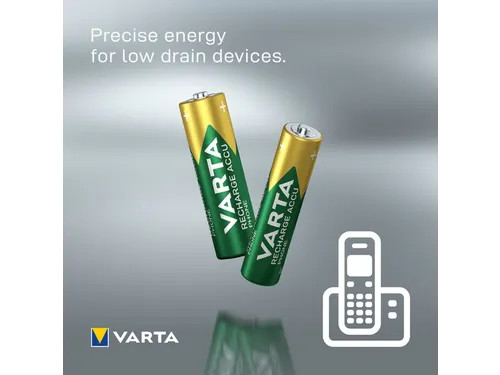 Batterij VARTA oplaadbaar Accu Phone 2x AAA 550mAh