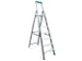 Ladder Aluminium Bordes H 2 80M 12Treden Incl. Bordes