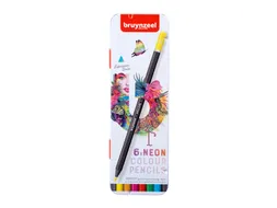 Kleurpotlood Bruynzeel Expression 6 stuks neon kleuren