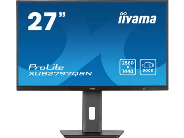XUB2797QSN-B2 IIYAMA ProLite Monitor 27 inch 2560x1440 LED UHD E