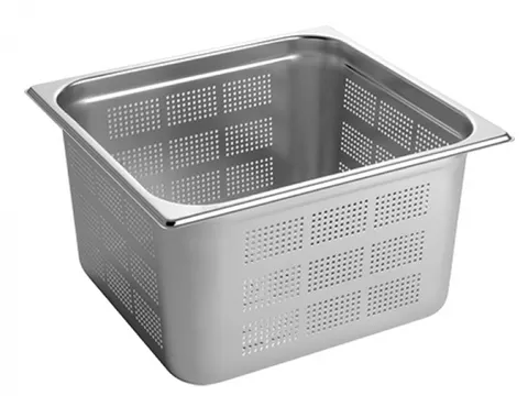 Caterchef Gastronorm bak RVS geperforeerd 2/3 GN 200mm