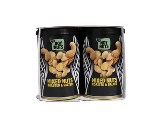 Noten NoyNuts Roasted and Salted blik 150gram - 6