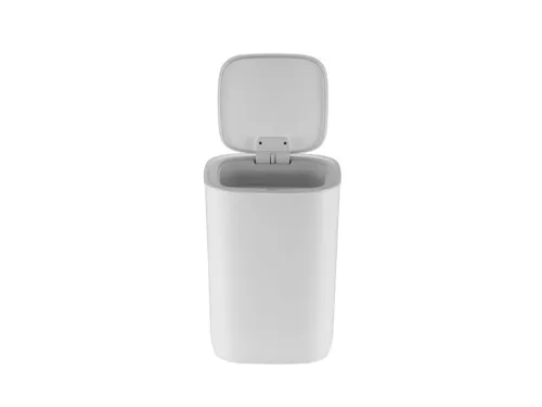 Morandi Trendy Vierkante Afvalbak Smart Sensor Bin 12 Liter Wit