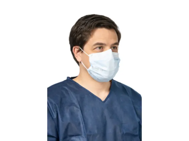 Medisch mondmasker type IIR met oorelastiek blauw 800 stuks