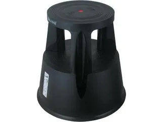 Rolkruk Comfort, uit kunststof, zwart - 3