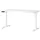Elektrisch ihv bureau,HxBxD 720-1200x1400x800mm,blad wit,T-voet wit