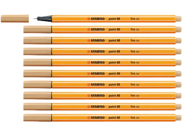 Fineliner STABILO point 88/88 Fin ocre clair