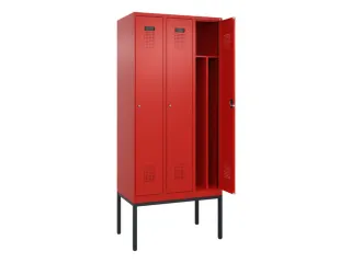 locker voor scheiding van kleding,HxBxD 2120x900x500mm,3vak - 1
