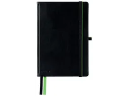 Notitieboek Leitz Complete hardcover A5 gelinieerd zwart