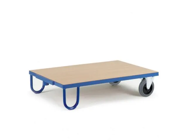 laadbord,draagverm. 800kg,laadvl. LxB 1000x700mm,MDFplaat,RAL5010