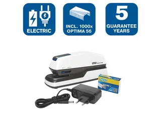 Nietmachine Elektrisch Optima Grip 20vel Zwart/Zilver - 6