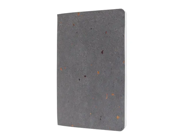 Notitieboek Re-Up A5 donkergrijs gelinieerd softcover