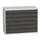 ladekast HxBxD 800x1050x550mm 6laden romp RAL7035 front RAL7016