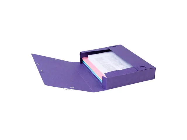 CARTOBOX glanskarton rug 60mm paars