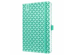Weekagenda Flair A5 2026 (NL/FR/EN/DU) Mint Green Hardcover
