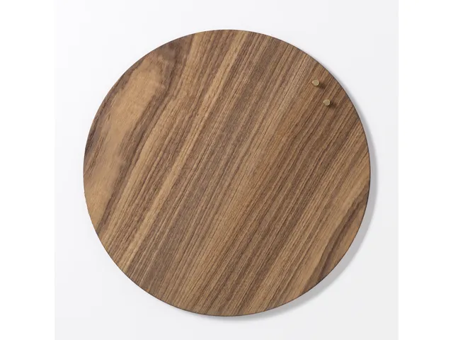 Magneetbord Naga Rond 45 cm Teak