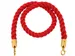 Vepabins Cordon Chanvre rouge Laiton 1,5m