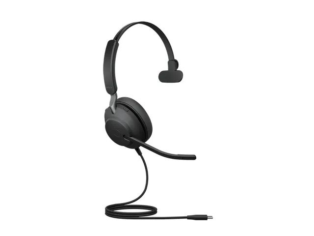 Jabra Evolve2 40 SE, Bedraad, Oproepen/muziek, 20 - 20000 Hz, 113 g, H