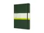 Notitieboek Moleskine XL 190x250mm blanco hard cover myrtle green