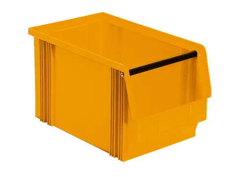 Zichtbak Hxbxd 200x200x350/300mm Pe Geel
