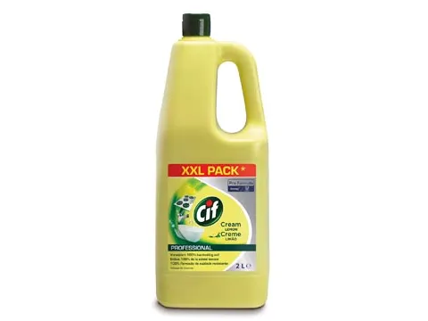 Cif Professionele Schuurcrème Citroen Flacon Van 2 Liter