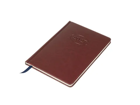 Agenda hebdomadaire Multo Hannibal A5 2027 7 jours/2 pages bordeaux
