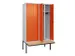 locker voor scheiding van kleding,HxBxD 2120x1200x815mm,4vak