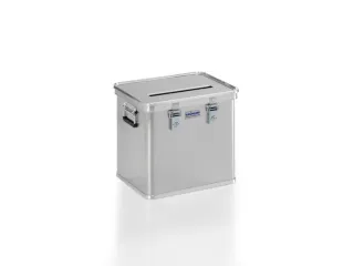 stembus,HxLxB 398x457x370mm,50l,wand aluminium aluminium-zilver - 1