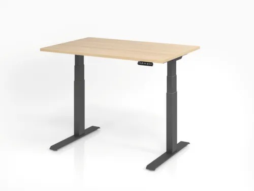 Elektrisch in hgte vst. zit-sta-bureau,HxBxD 640-1290x1200x800mm