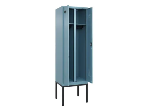 locker voor scheiding van kleding,HxBxD 2120x600x500mm,2vak