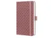 Notitieboek Jolie Flair A6 dusty red gelinieerd hardcover