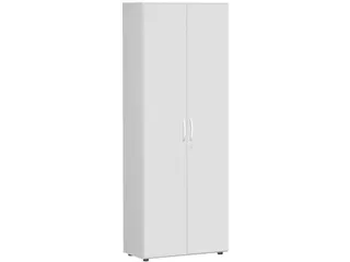 kantoorkast openslaande deuren HxBxD 2160x800x420mm hout Ral7035 - 1