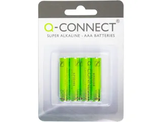 Batterijen Alkaline AAA Blister Van 4 Stuks - 1