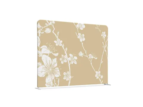 Scheidingswand Textiel 150x150cm Japanse Bloesem Beige