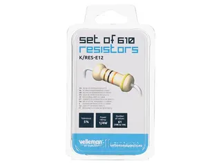 SET Weerstanden - E-12 Reeks - 610 ST. - 10E TOT 1m - 4