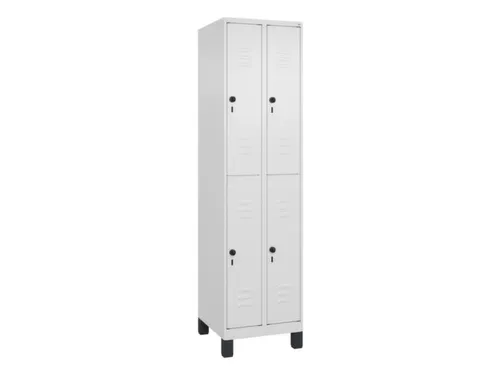 dubbeldekse locker,HxBxD 1950x500x500mm,2x2vak.,vak B 250mm