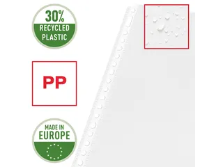 Showtas Esselte A4 23-Gaats Pp 0.08Mm Gestructureerd - 6