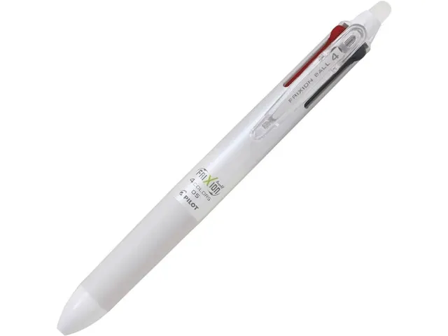 Pilot Frixion Ball 4 Colors Uitwisbare Pen Witte Body