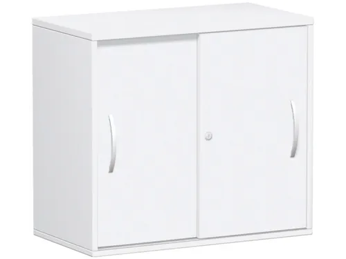 schuifdeurkast,HxBxD 720x800x425mm,1xhouten vloer,2ordnerhoogte