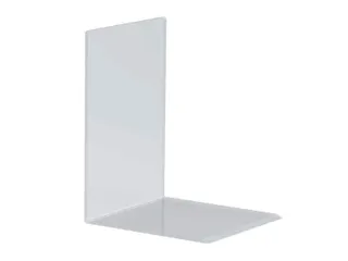 Boekensteun MAUL acryl 16x15x21cm set 2 glashelder - 1