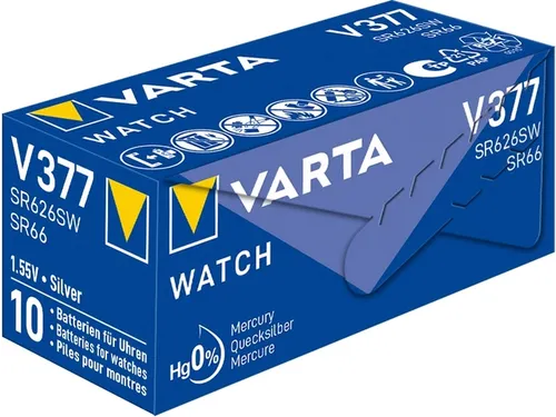 Batterij VARTA knoopcel V377/SR66 zilver
